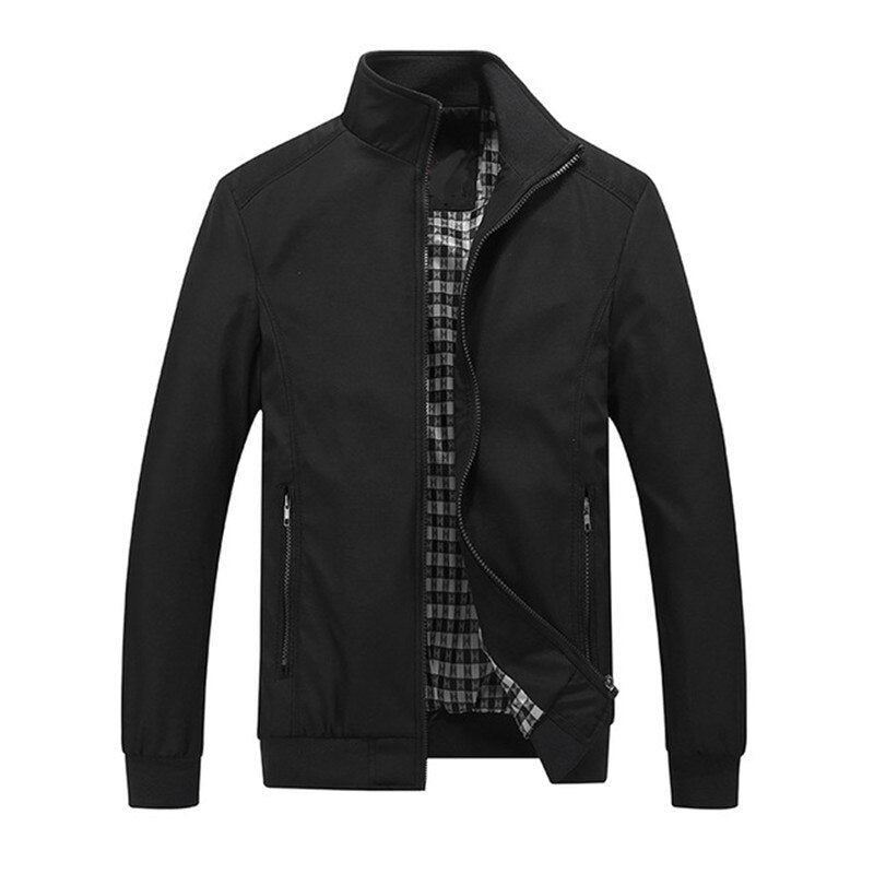 Brand business Jacket Men Fashion Casual Loose Mens Jacket Sportswear Bomber Jacket Mens jackets men and Coats Plus Size M- 7XL