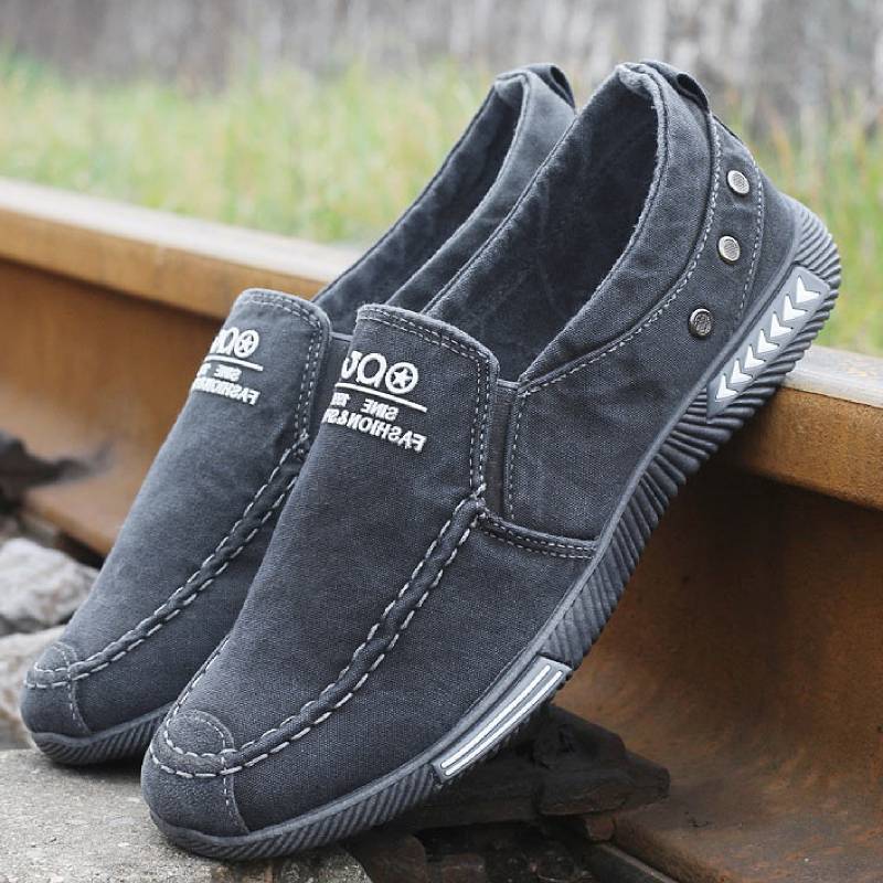 Summer Loafers Men Sneakers Denim Casual Shoes Slip On Flats Breathable Men Driving Shoes  2020 Zapatillas Hombre