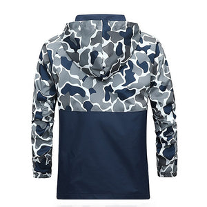 Windbreaker Men Casual sporting jacket Spring Autumn Lightweight Jacket New Arrival Hooded  Camouflage Jackets Outwear Cheap